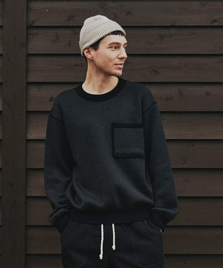 FRENCH TERRY KNIT PULLOVER[フレンチテディニットプルオーバー] SEAGREEN