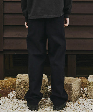 ECO SUEDE LOOSE PANTS[エコスエードルーズパンツ] SEAGREEN