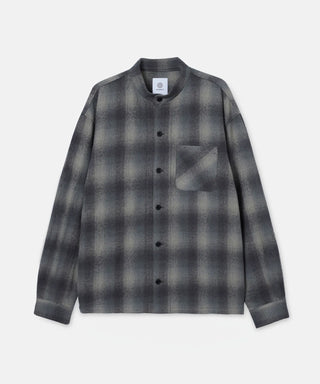 CAMISA ALGODÓN LANA HERVIDA [Camisa algodón lana hervida] SEAGREEN