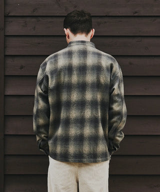 CAMISA ALGODÓN LANA HERVIDA [Camisa algodón lana hervida] SEAGREEN