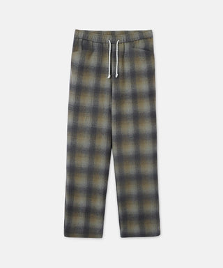 PANTALONES DE ALGODÓN DE LANA HERVIDA [Pantalones de algodón de lana hervida] SEAGREEN