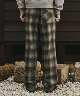 PANTALONES DE ALGODÓN DE LANA HERVIDA [Pantalones de algodón de lana hervida] SEAGREEN