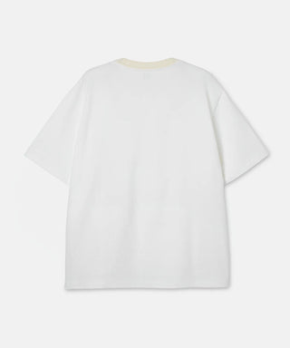 CAMISETA DE CANADÉ DE JERSEY PESADO [Camiseta de canalé de jersey pesado] SEAGREEN